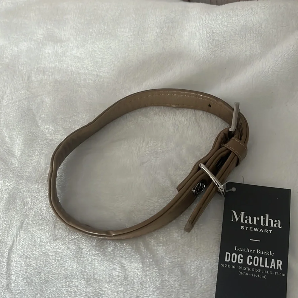 NWT Martha Stewart Dog collar